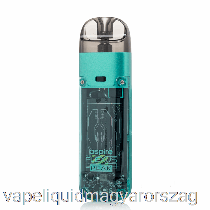Aspire Flexus Peak Pod Rendszer Aqua Green Vape Folyadék